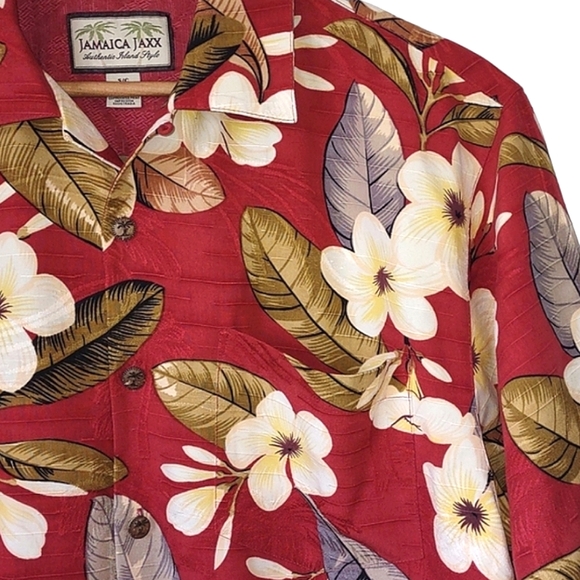 Jamaica Jaxx S/C Size Hawaiian Short Sleeve Button Down Shirt - Picture 2 of 6